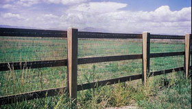 Ranch Rail Fence